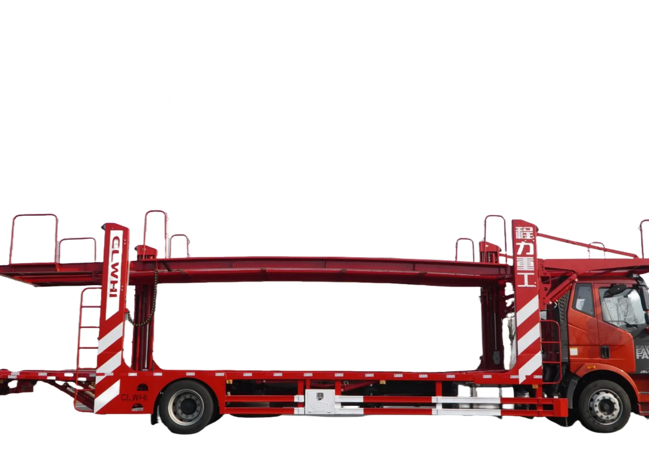 Flatbed truck for logistics
