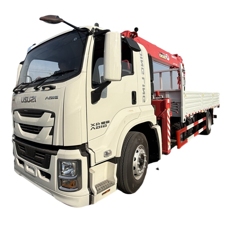 Isuzu 8 tonnás Furukawa teherautóra szerelhető daru 4x2