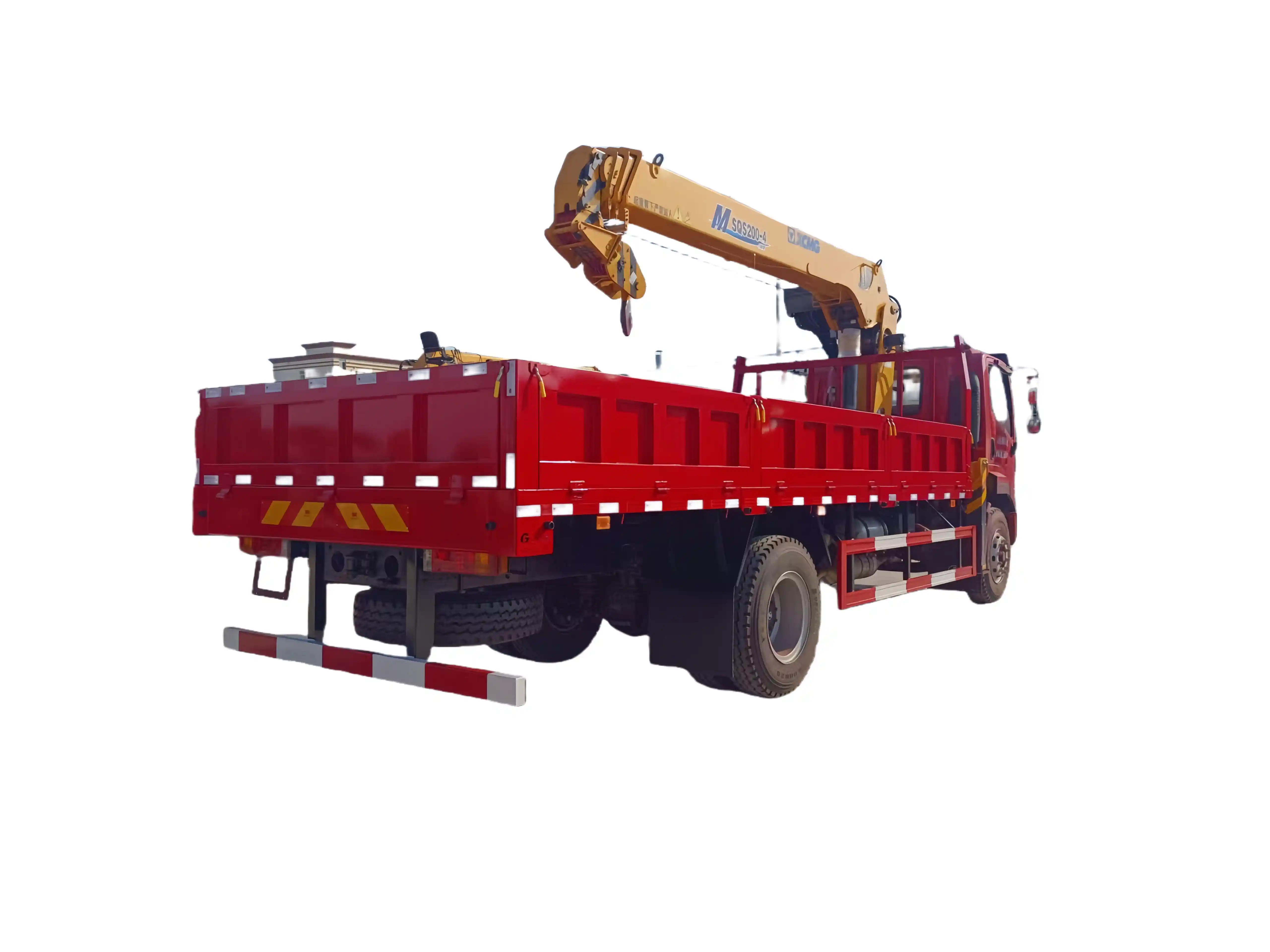 Shaanxi Automobile 6,3 tonnás XCMG teherautó daru 4x2