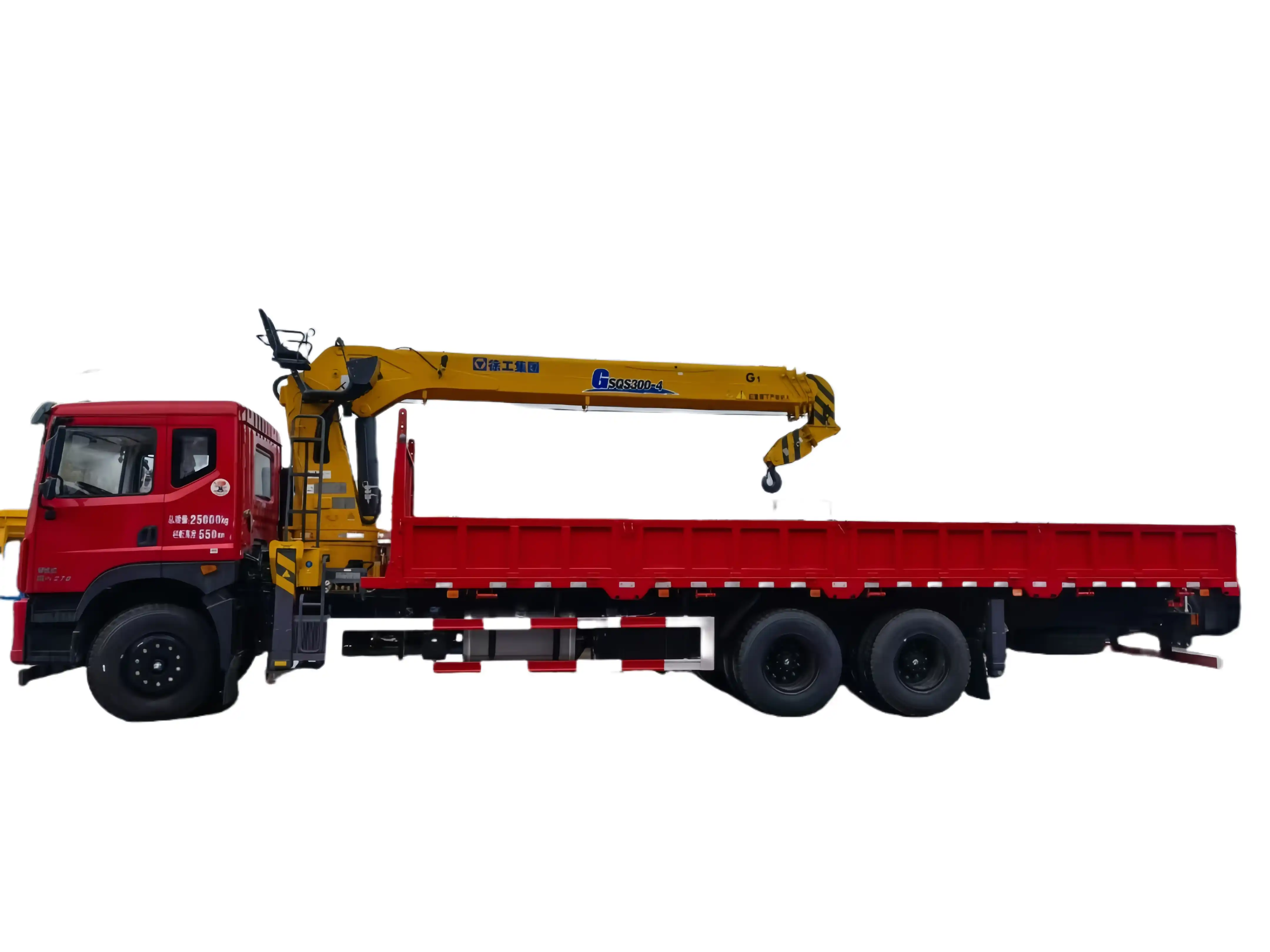 Hydraulic truck crane