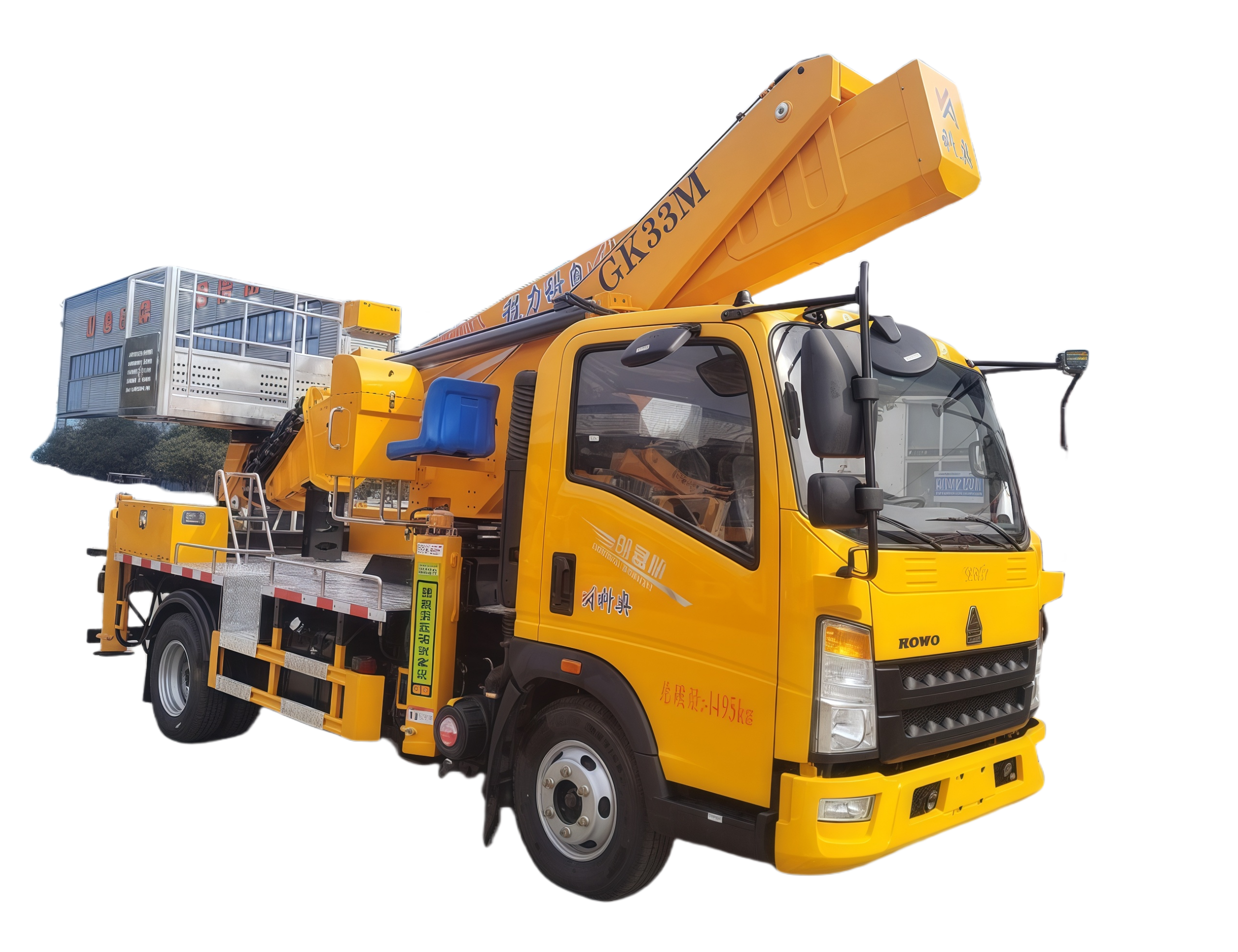 Sinotruk 30 méteres légi munkagép
