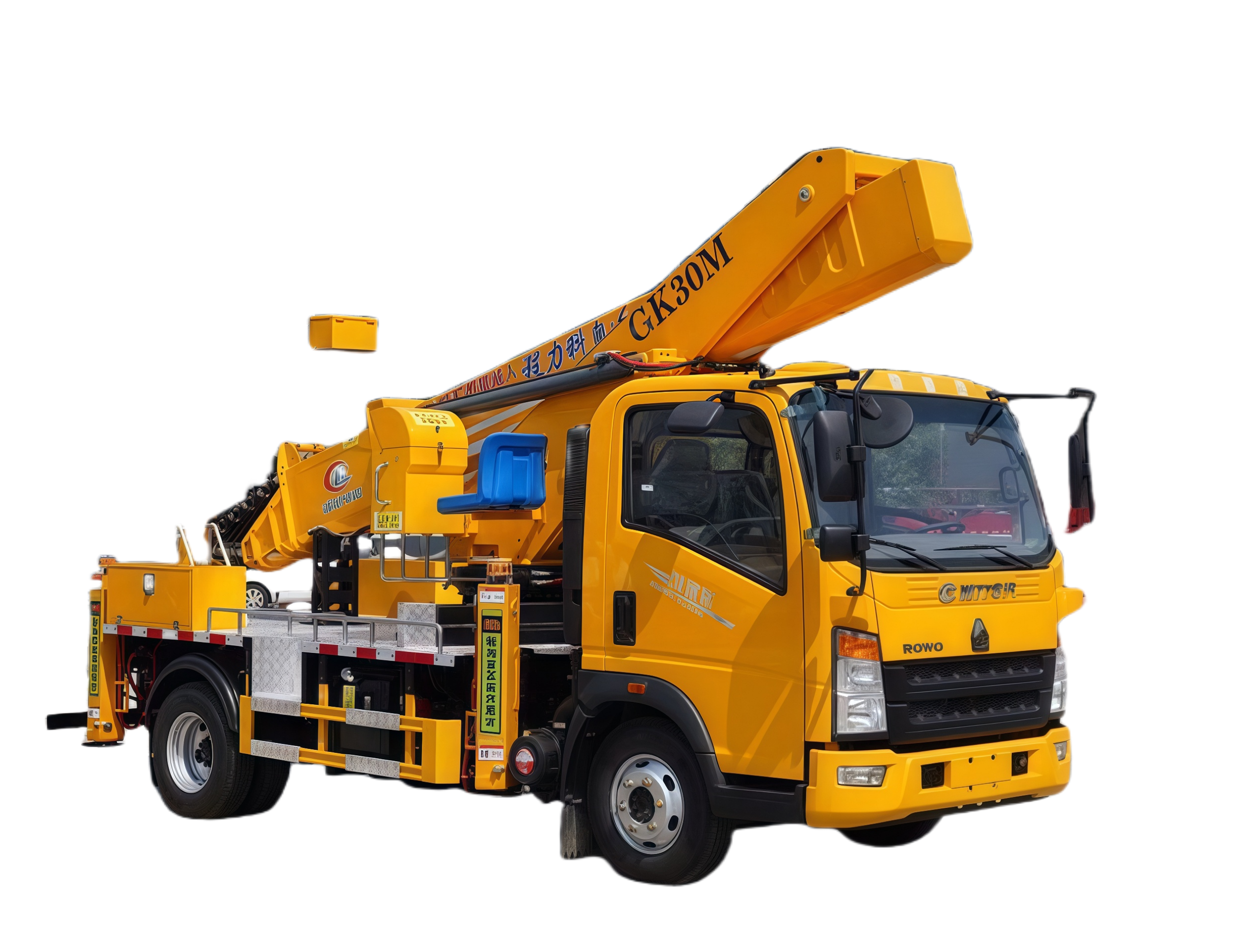 Sinotruk 30 méteres légi munkagép