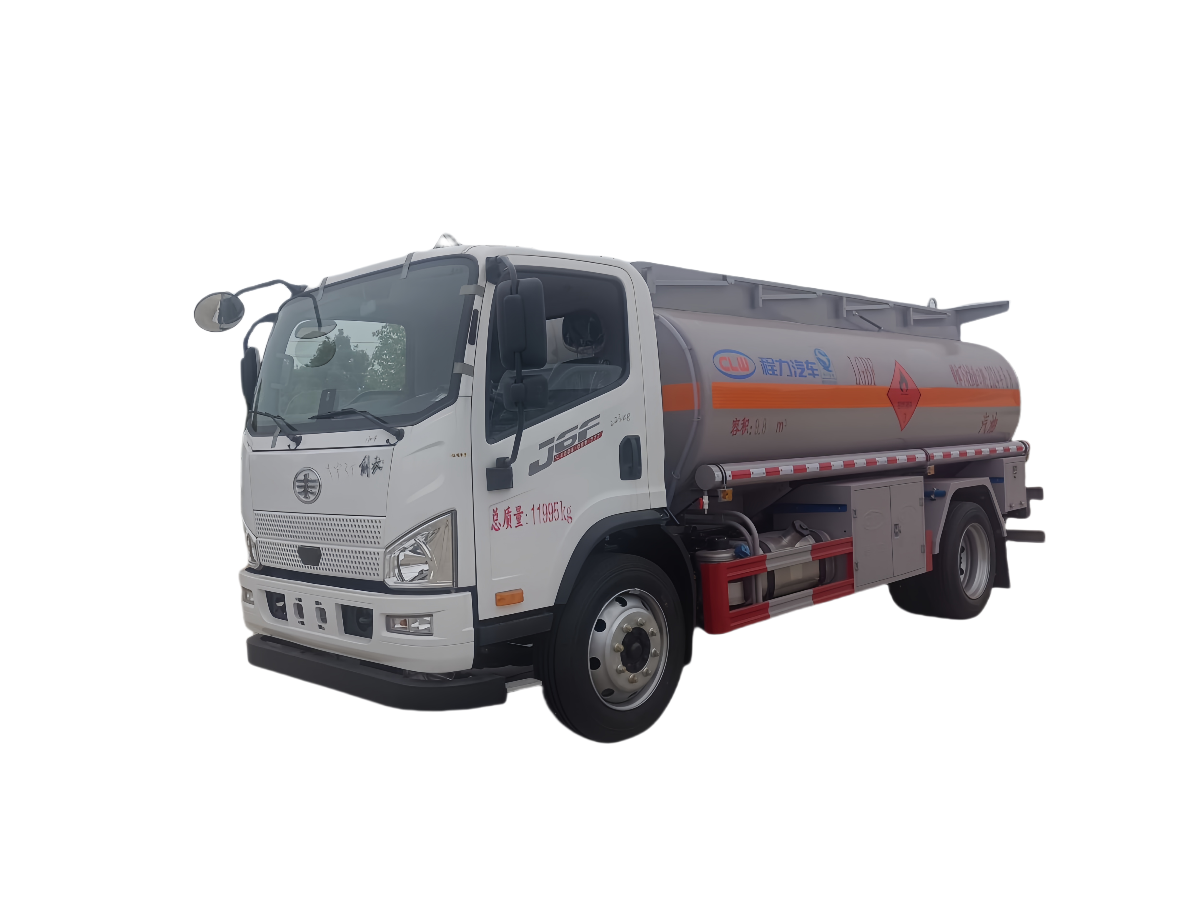 Diesel tanker truck