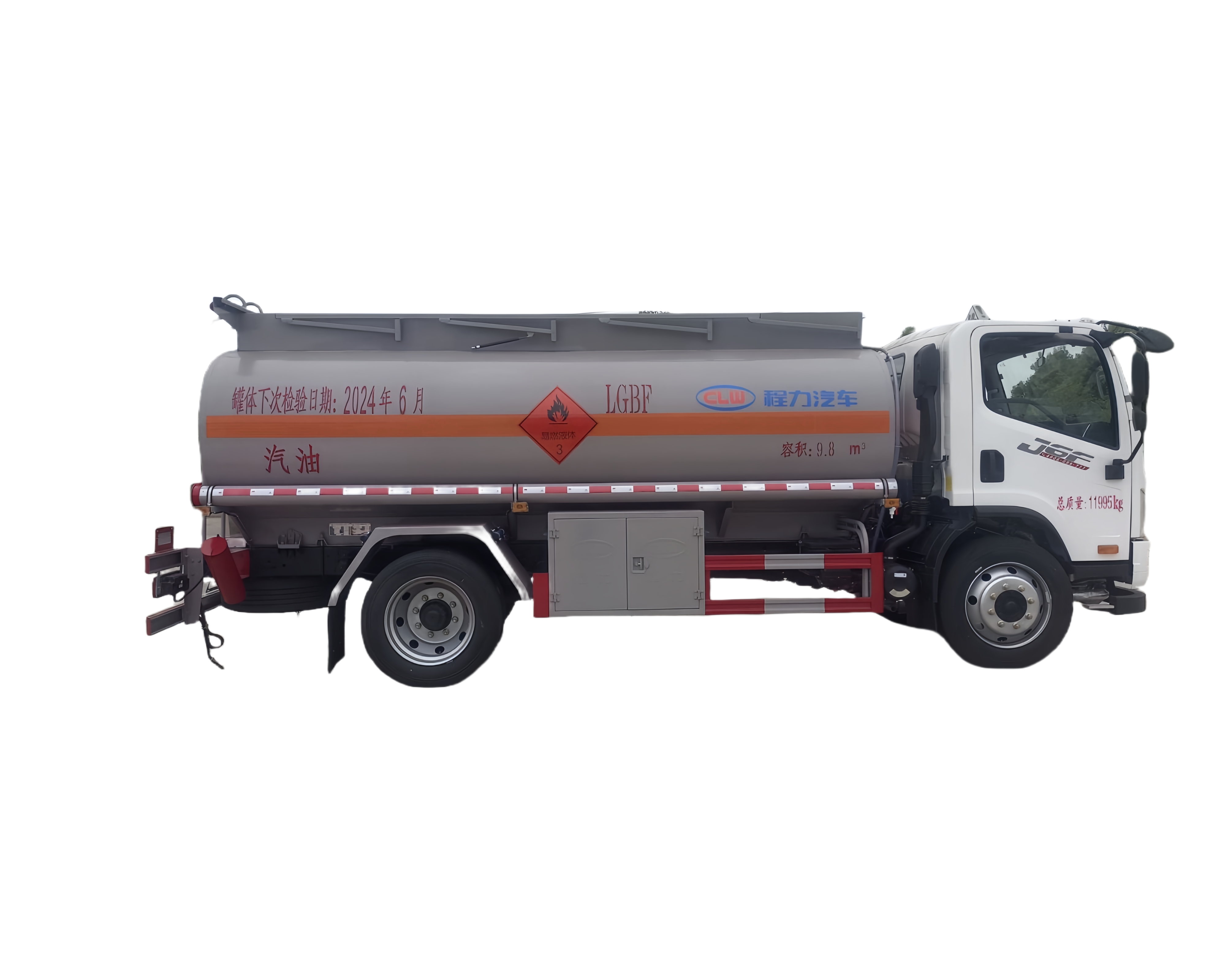Diesel tanker truck