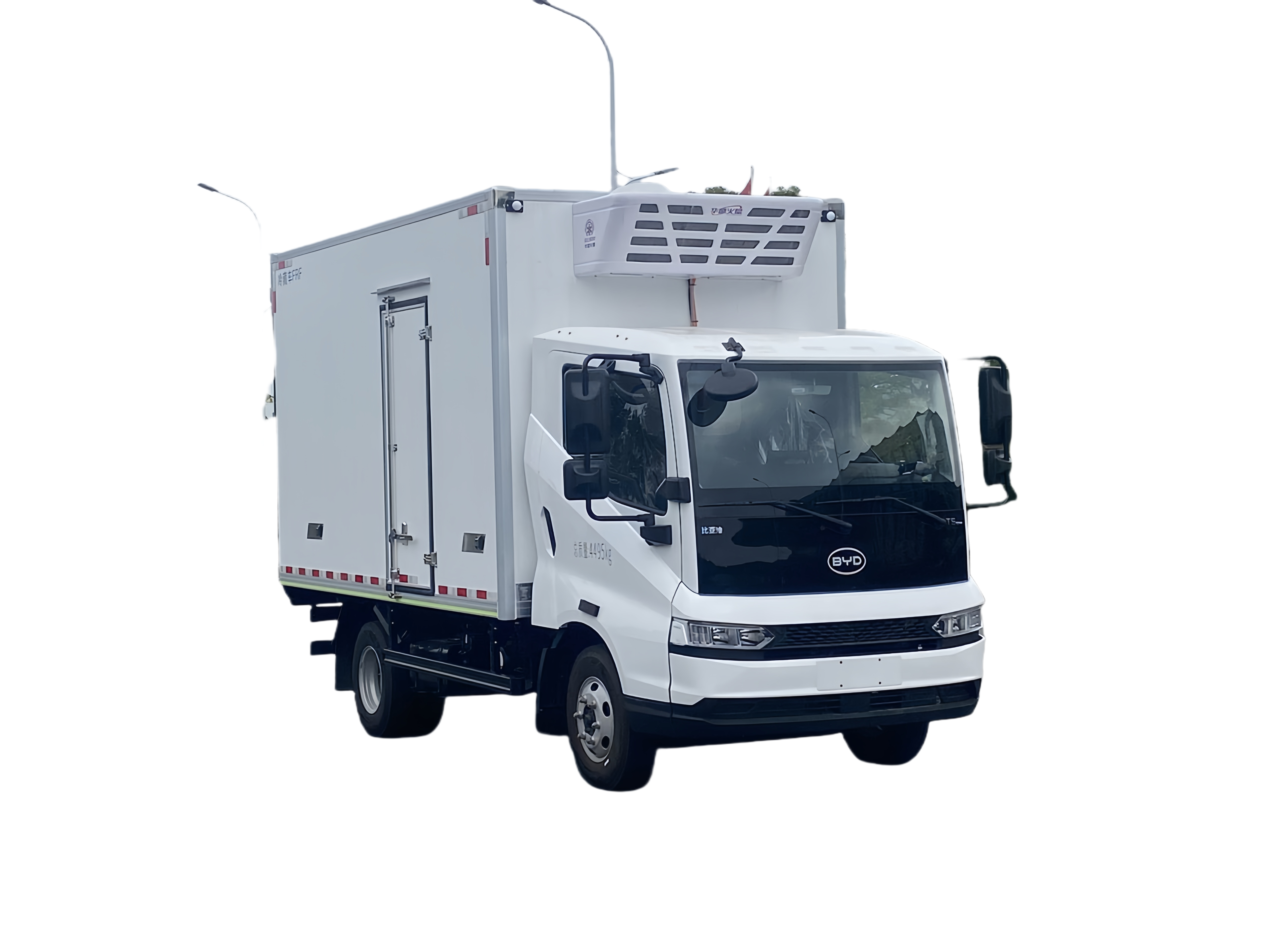 BYD tisztán elektromos hűtős teherautó 4X2