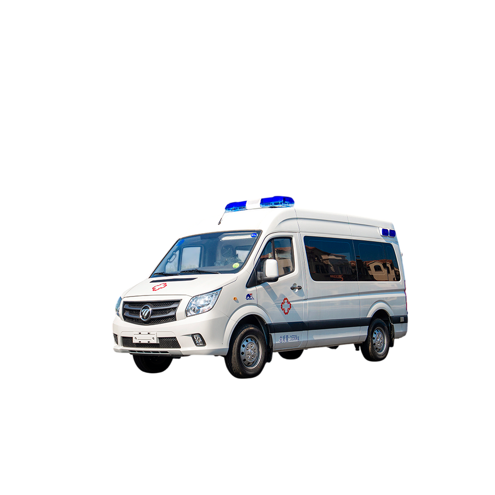 Foton Tuyano hosszútengelyes intenzív osztályos mentőautó