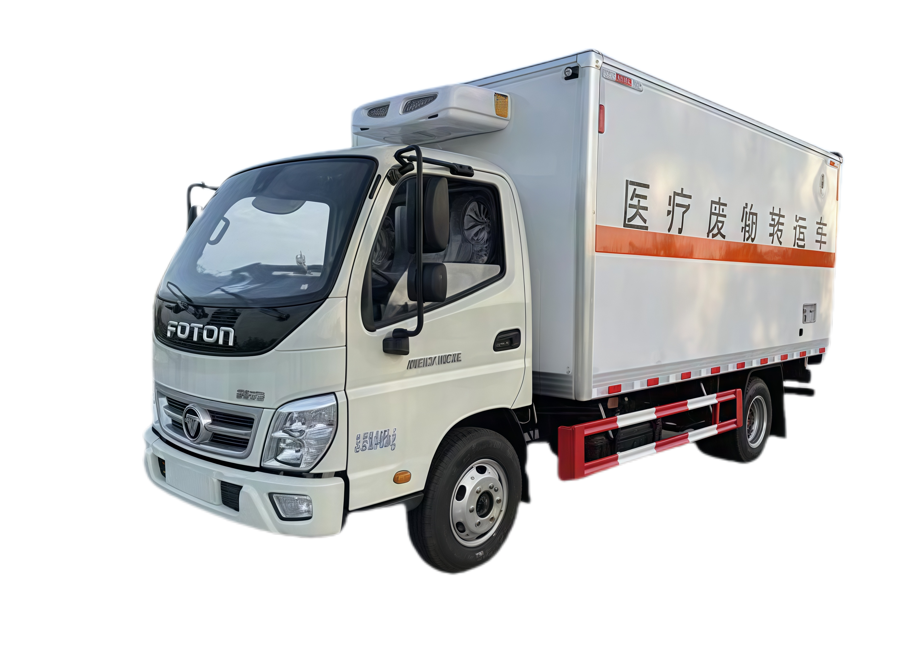 Foton 4,2 m-es orvosi hulladékszállító teherautó 4X2