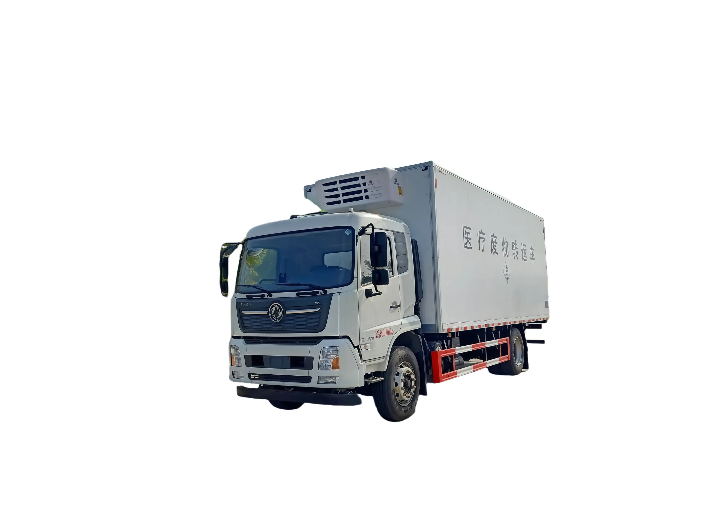 Biohazard waste truck