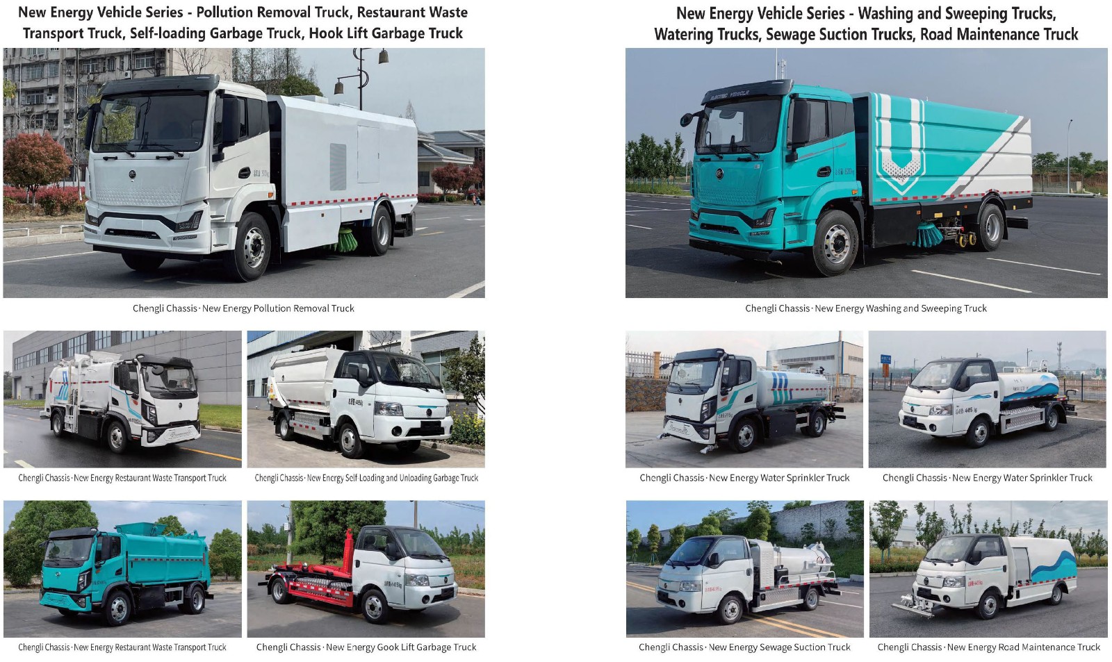 New energy garbage truck