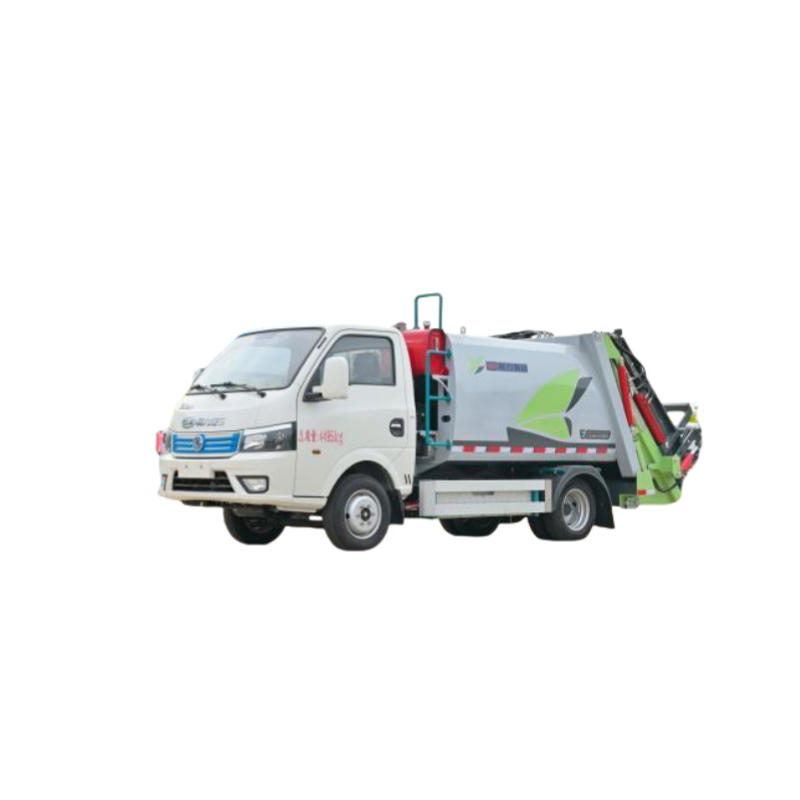 compression garbage truck