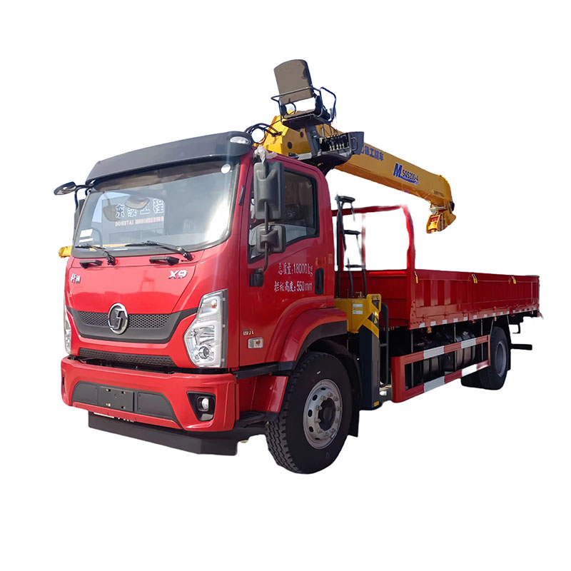 Shaanxi Automobile 6,3 tonnás XCMG teherautó daru 4x2