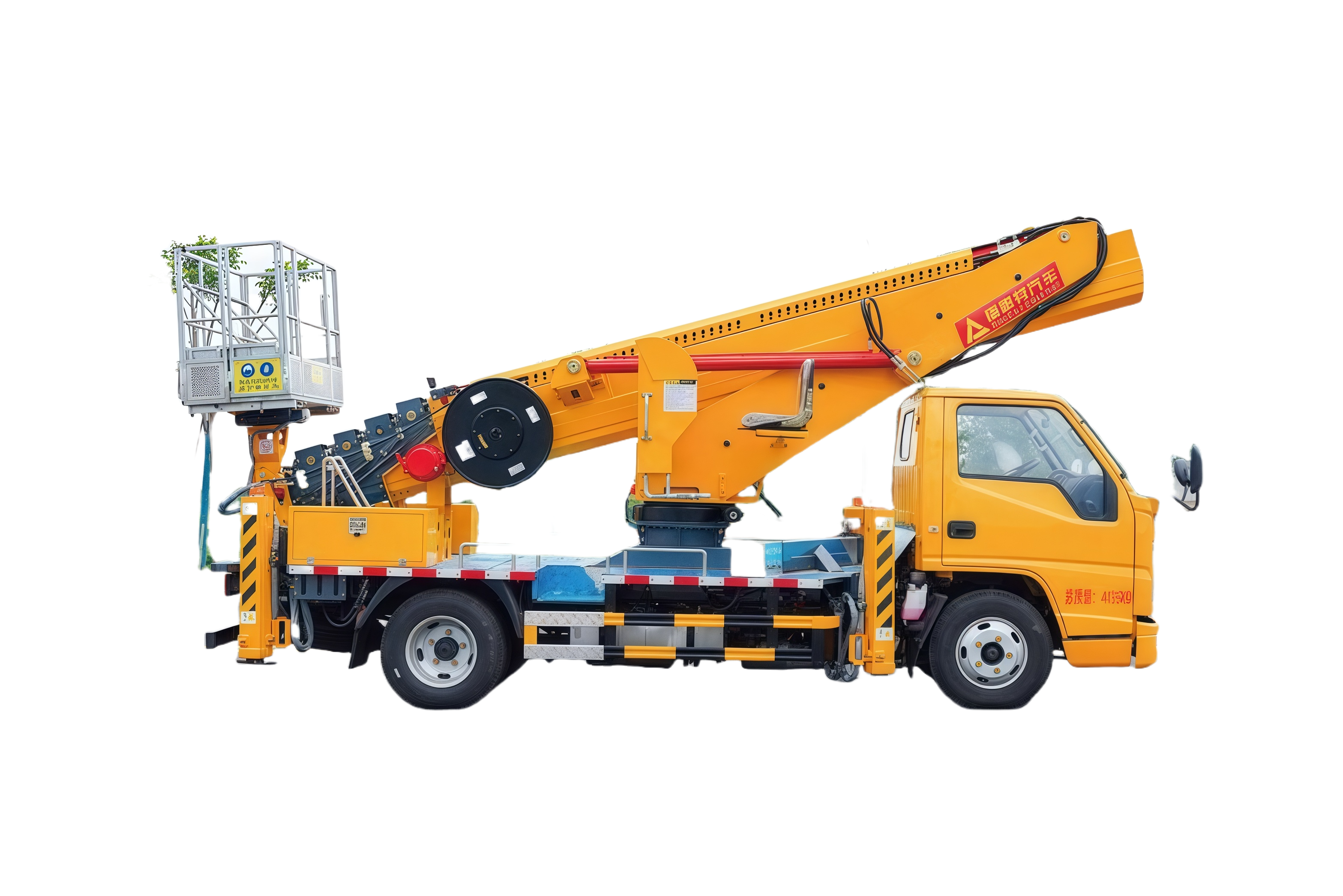JMC 4X2 emelőplatós teherautó