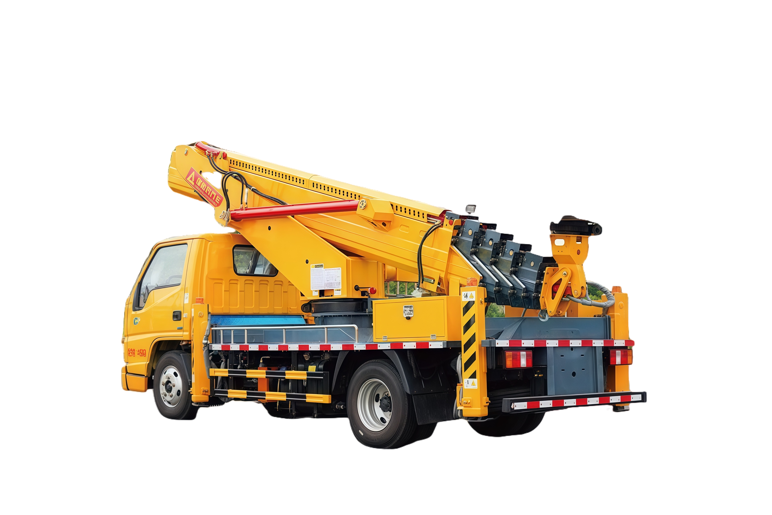 Diesel aerial work platform truck