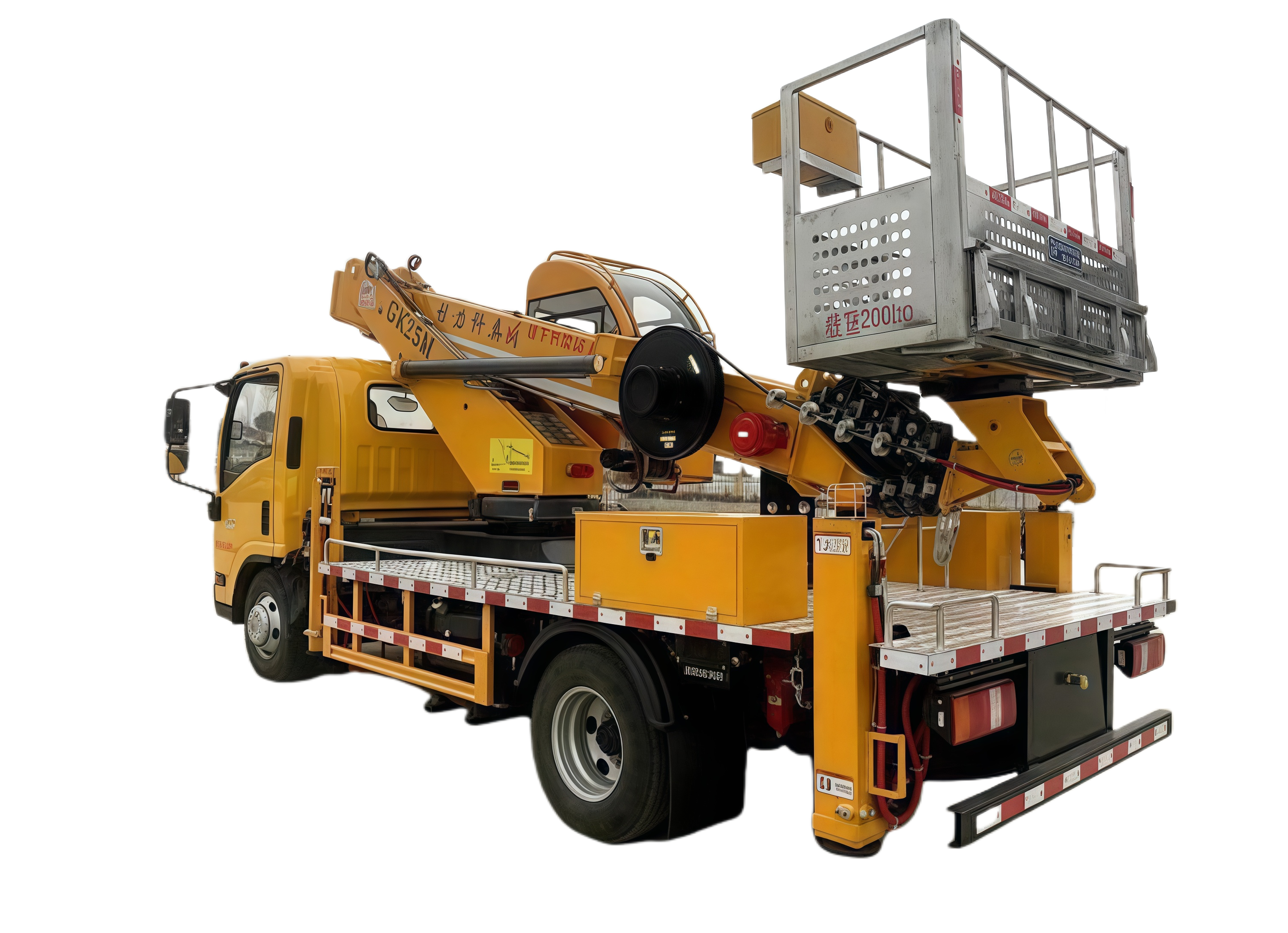 Rough terrain aerial work platform