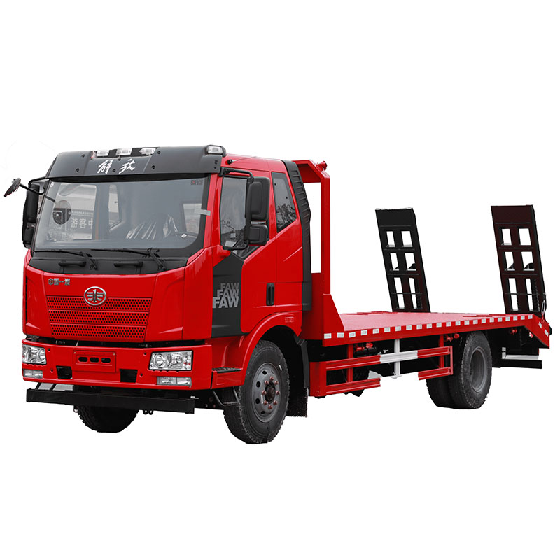 Flatbed truck for freight