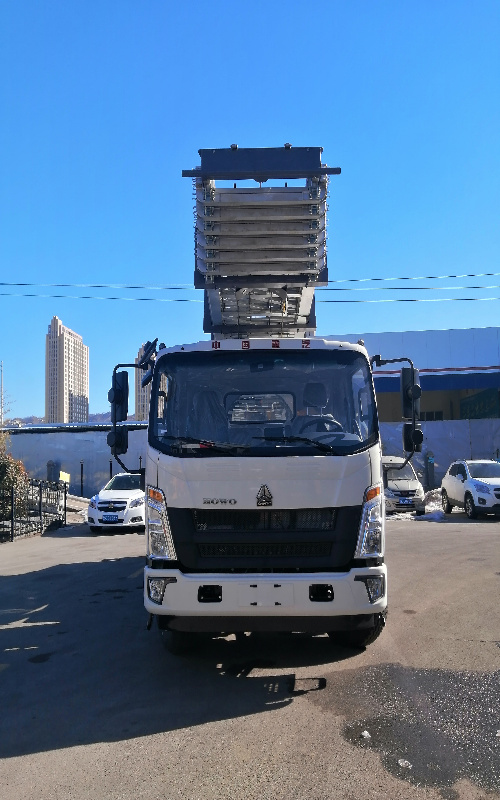45m howo aerial ladder truck for sale