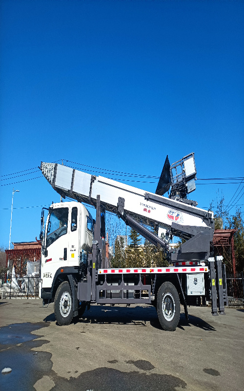 45m howo aerial ladder truck for sale