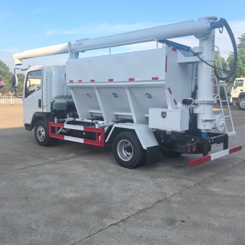 bulk feed delivery semitrailer