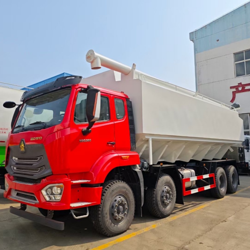 bulk feed truck
