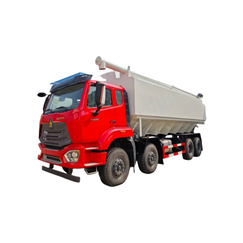 45cbm 38cbm SINOTRUK HOWO 8*4 livestock bulk feed truck