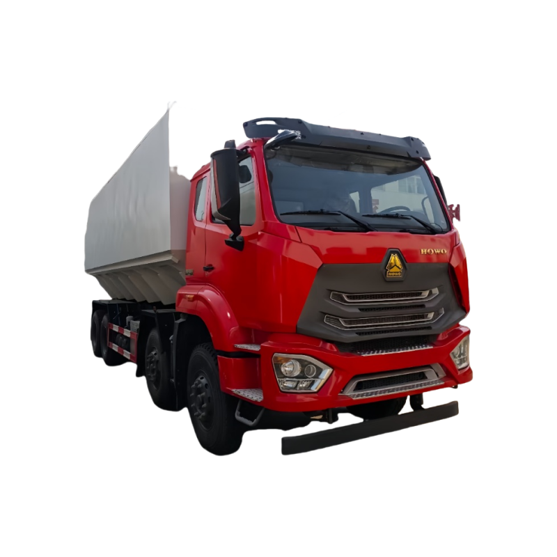 45cbm 38cbm SINOTRUK HOWO 8*4 livestock bulk feed truck