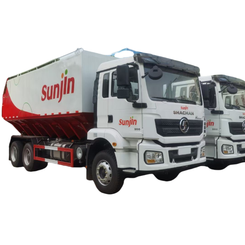 20Tons aluminum SHACMAN feed truck 6x4 for sale