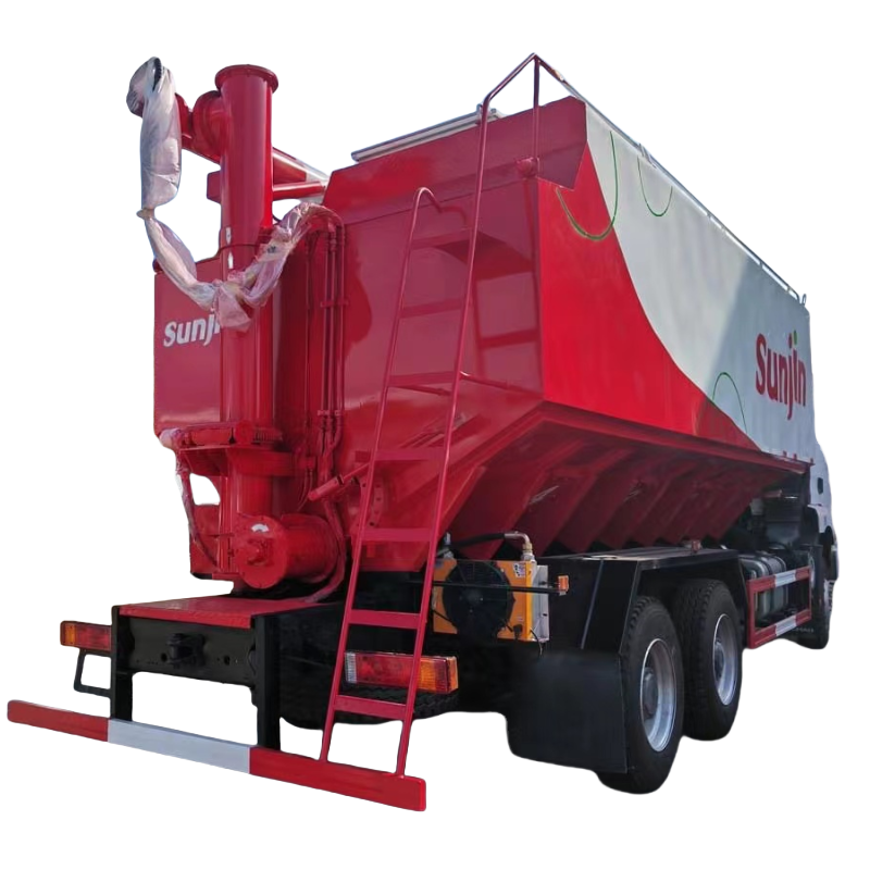 20Tons aluminum SHACMAN feed truck 6x4 for sale