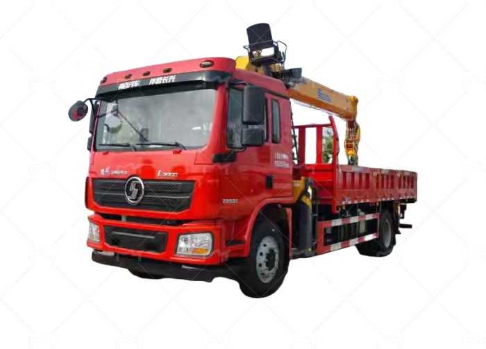 8-ton 5-section straight arm crane