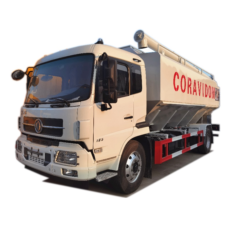 best selling 10tons dongfeng bulk feed transport truck for sale