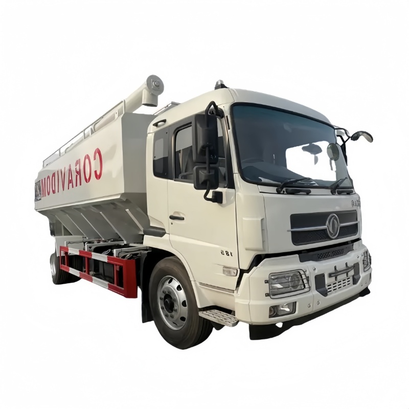 best selling 10tons dongfeng bulk feed transport truck for sale