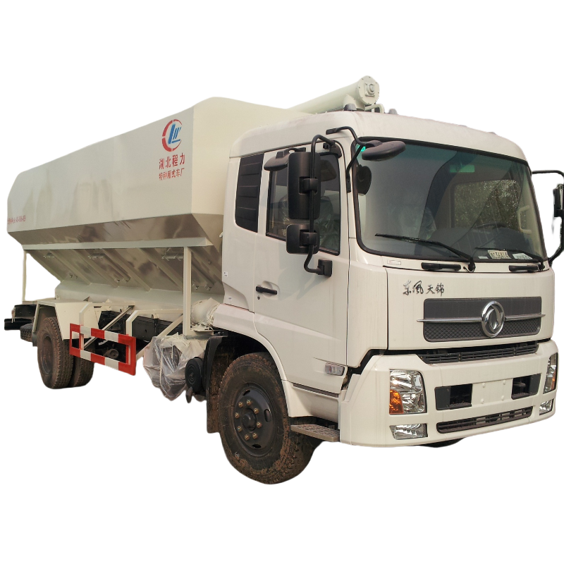 bulk feed transport truck