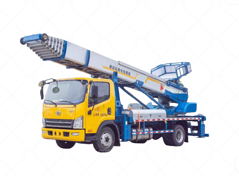 Cloud ladder moving vehicle