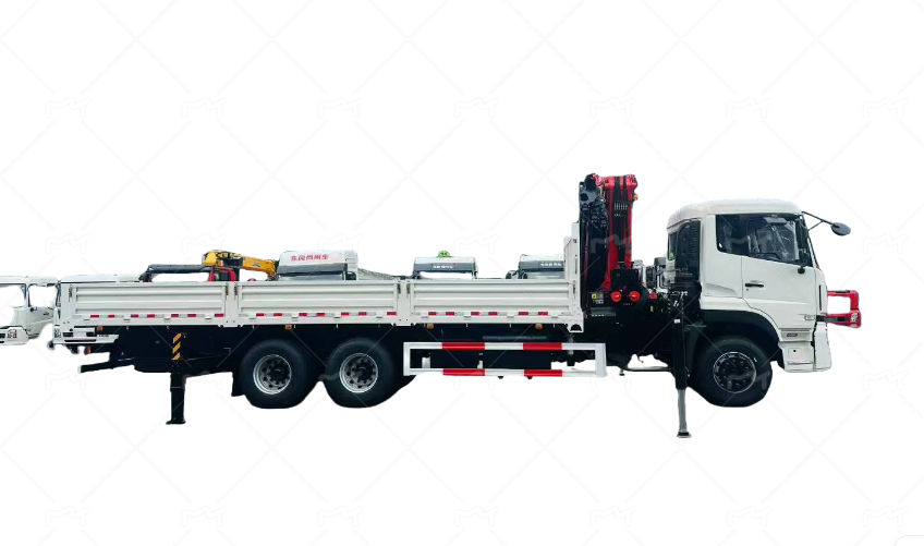 Large tonnage folding arm crane