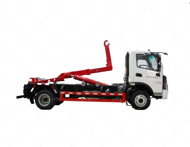 5 cubic hook arm garbage truck