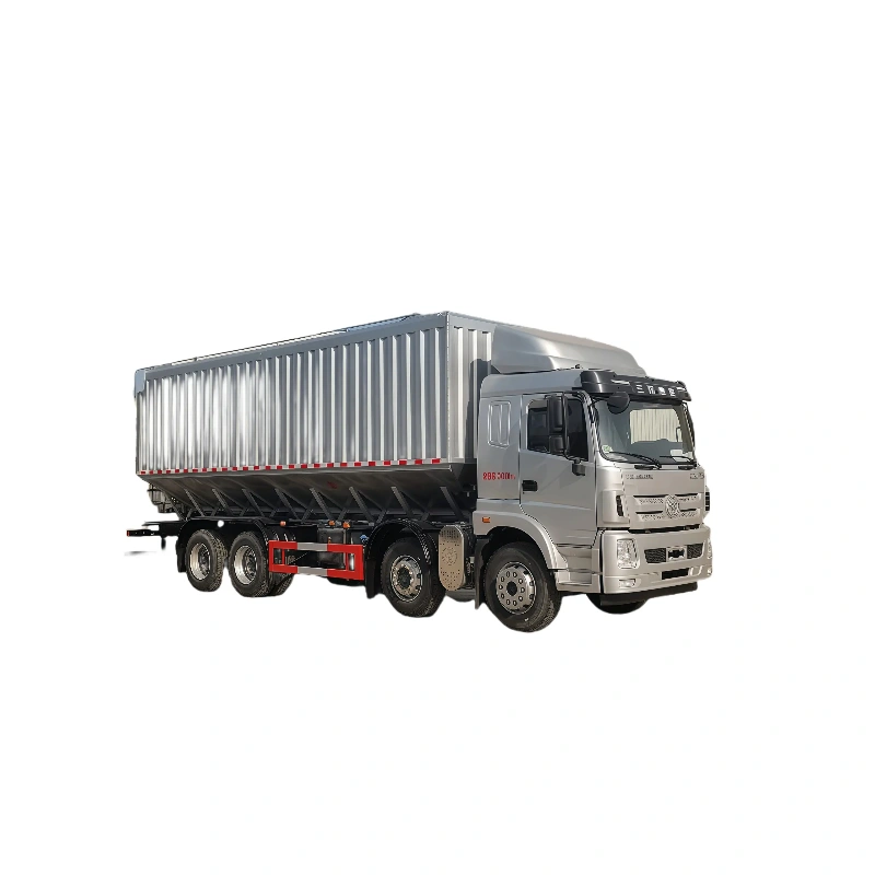 bulk feed transport vehicle