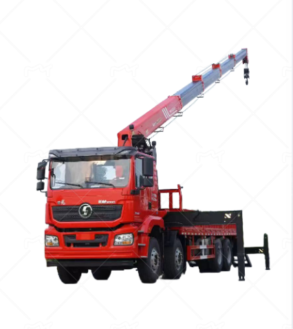 boom truck crane-Sany 14 ton truck mounted crane with ladder