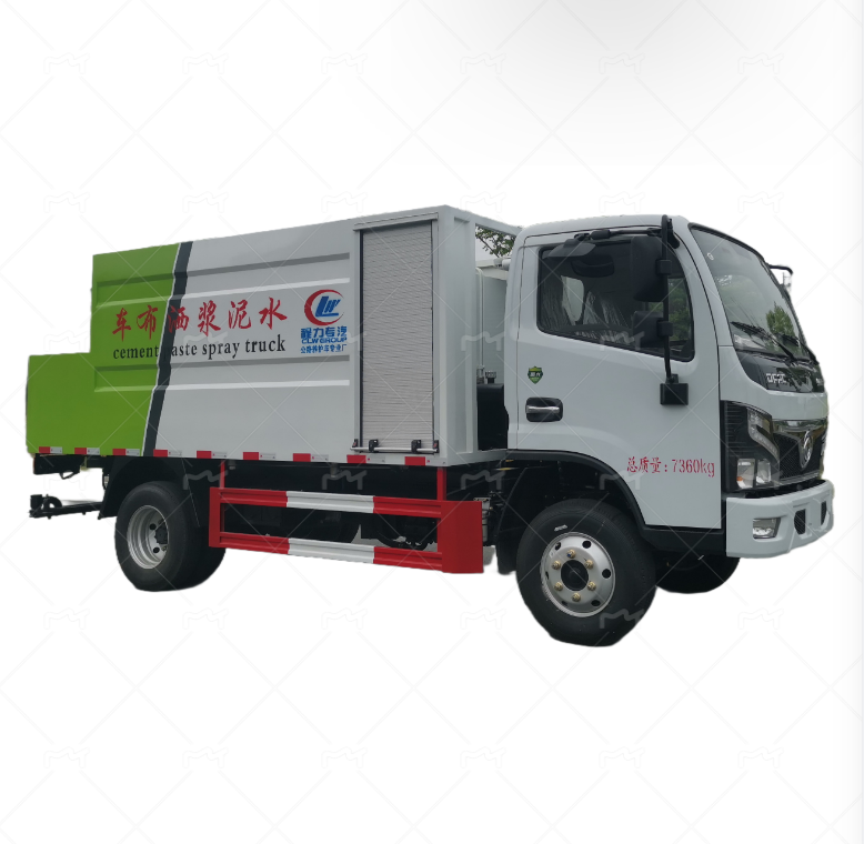 Cement slurry distributor truck-Road cement distributor truck