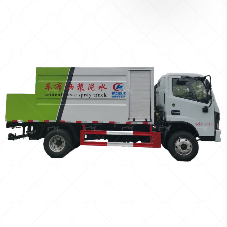 Cement slurry distributor truck-Road cement distributor truck