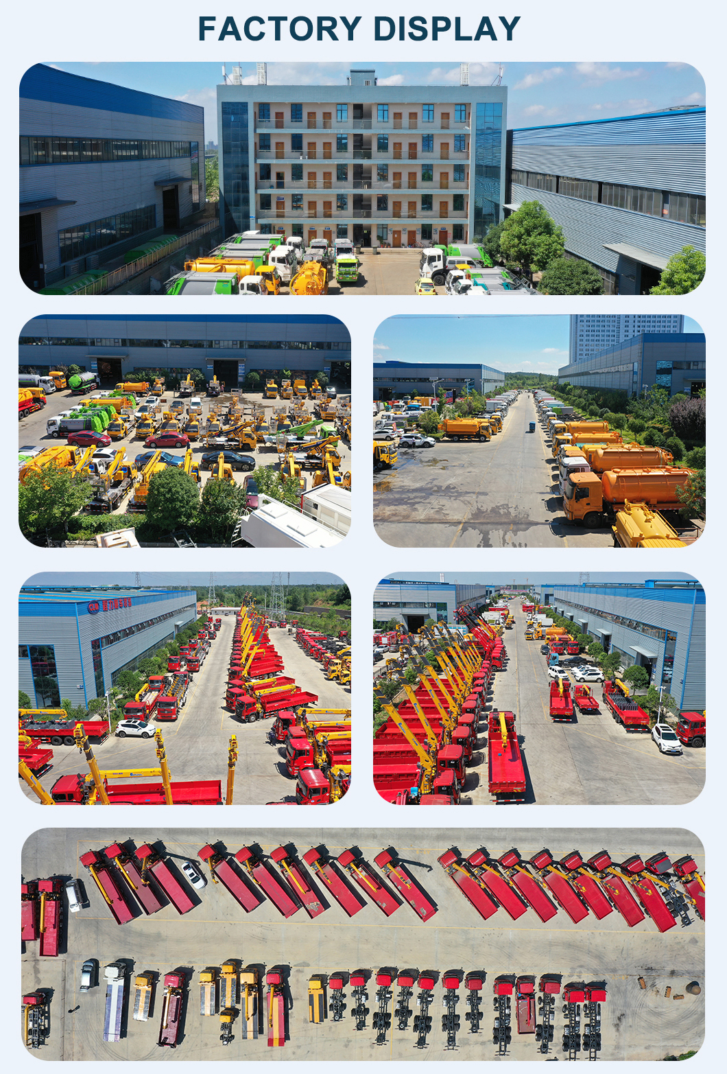 bulk feed transport trucks