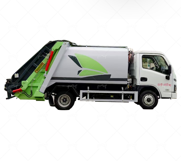 New energy compressed garbage truck for sale-waste compactor truck for sale