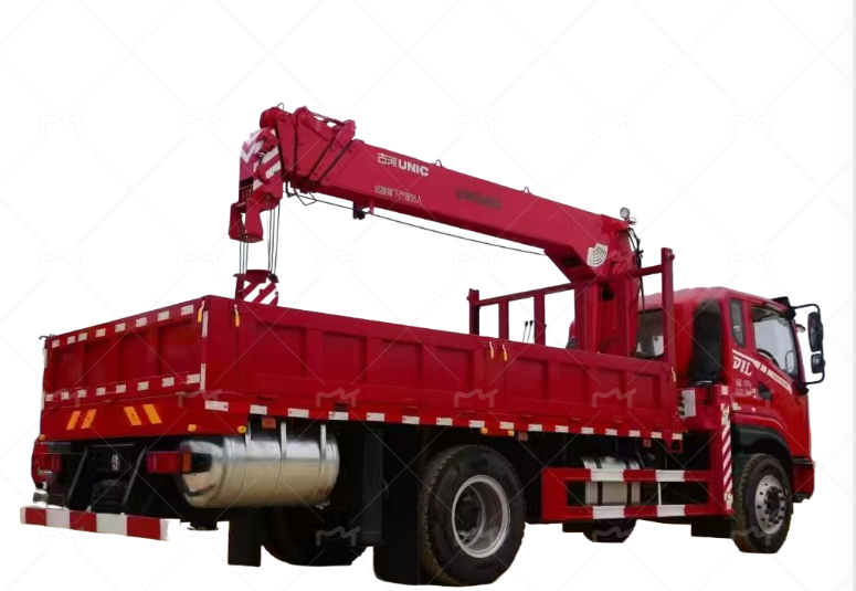 Guhe 8-ton 5-section arm truck mounted crane-8 ton crane truck for sale