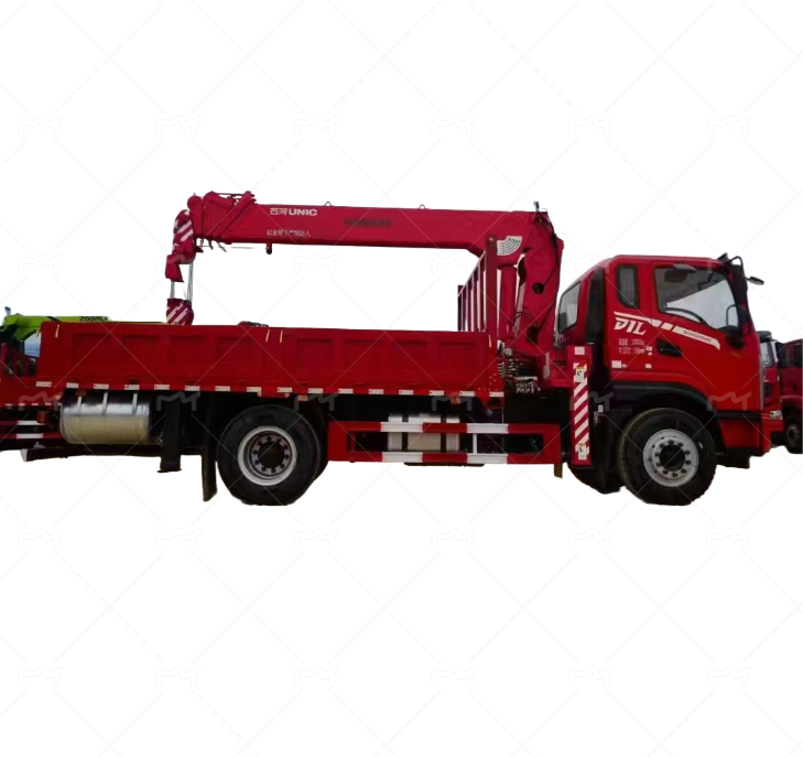 Guhe 8-ton 5-section arm truck mounted crane-8 ton crane truck for sale