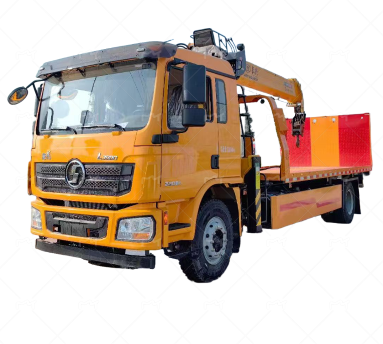 utility boom truck for sale-Clearing vehicle with 10 ton on-board crane