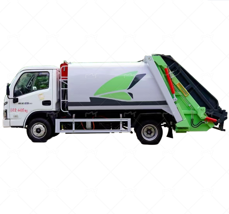 Electric compressed garbage truck for sale-trash compactor truck for sale
