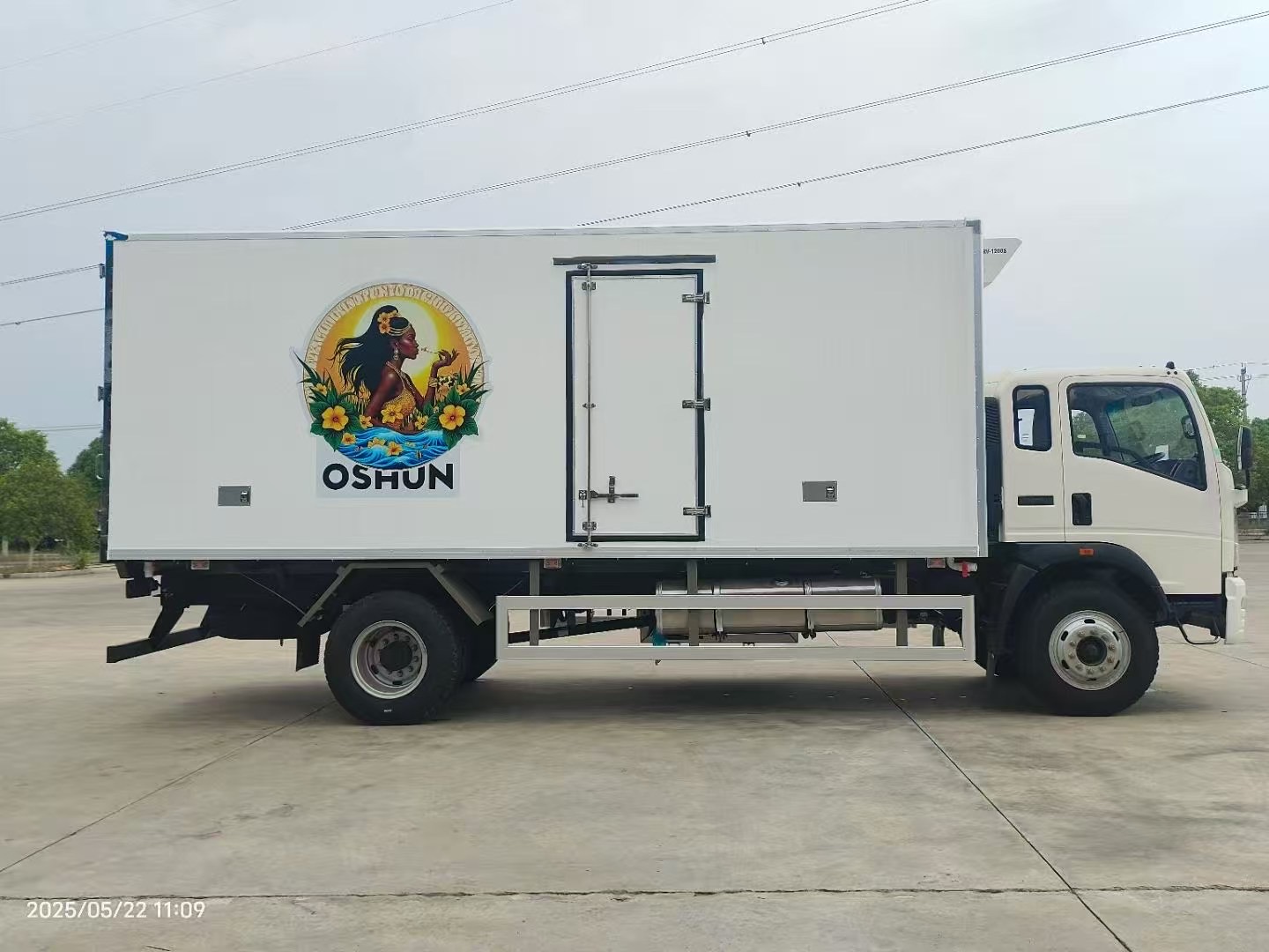 10tons SINOTRUK HOWO reefer trucks for sale