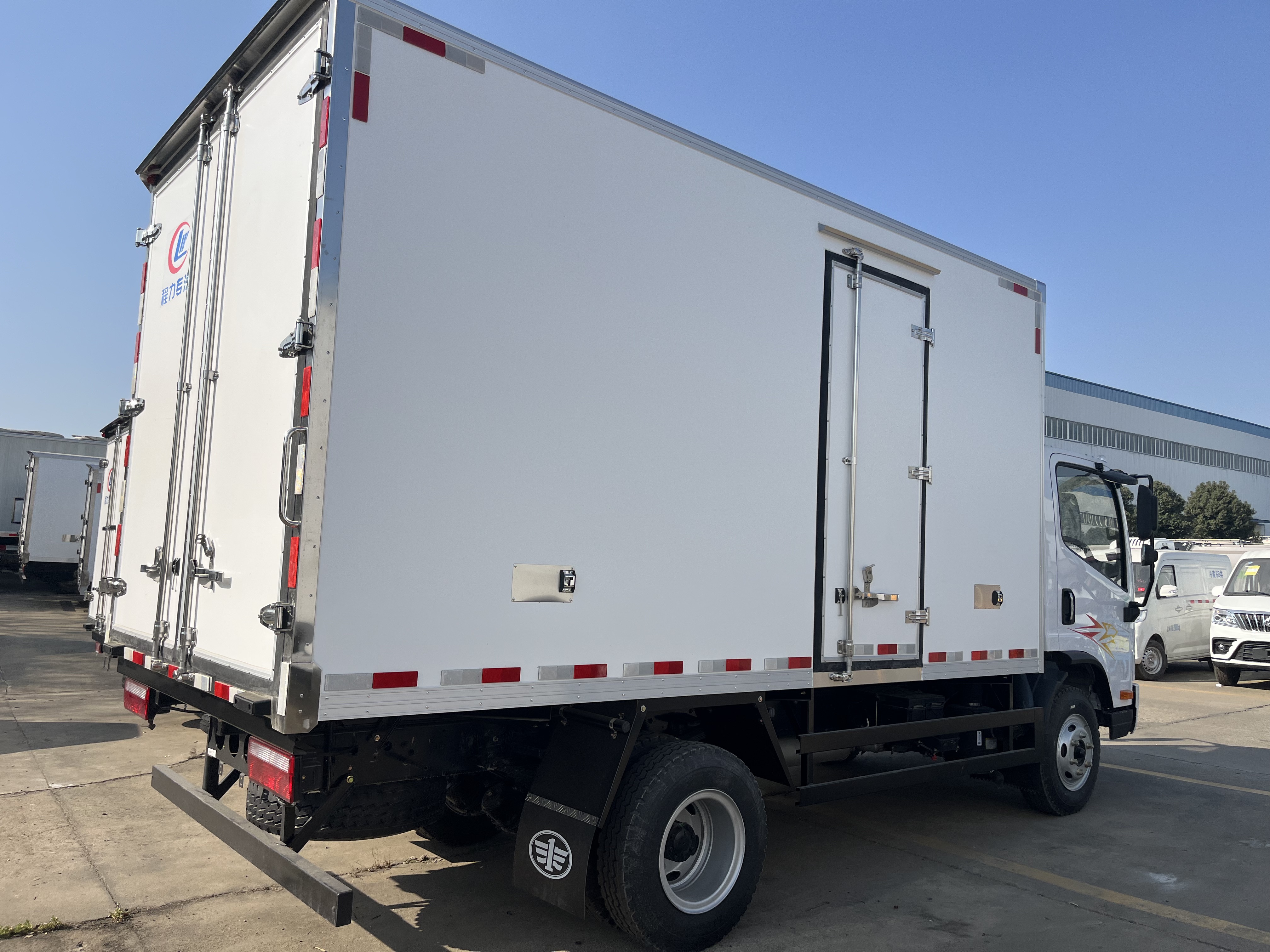 FAW small light duty refrigerated truck for sale