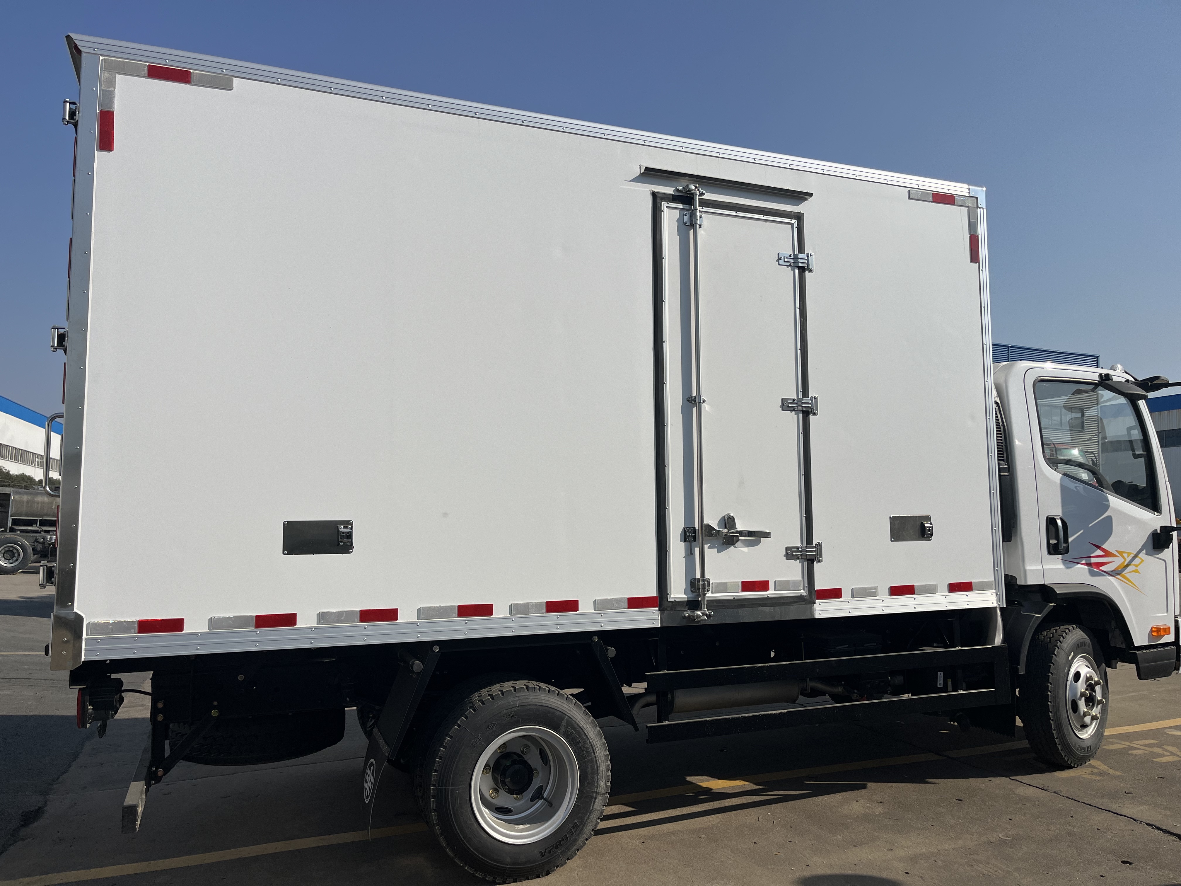 FAW small light duty refrigerated truck for sale