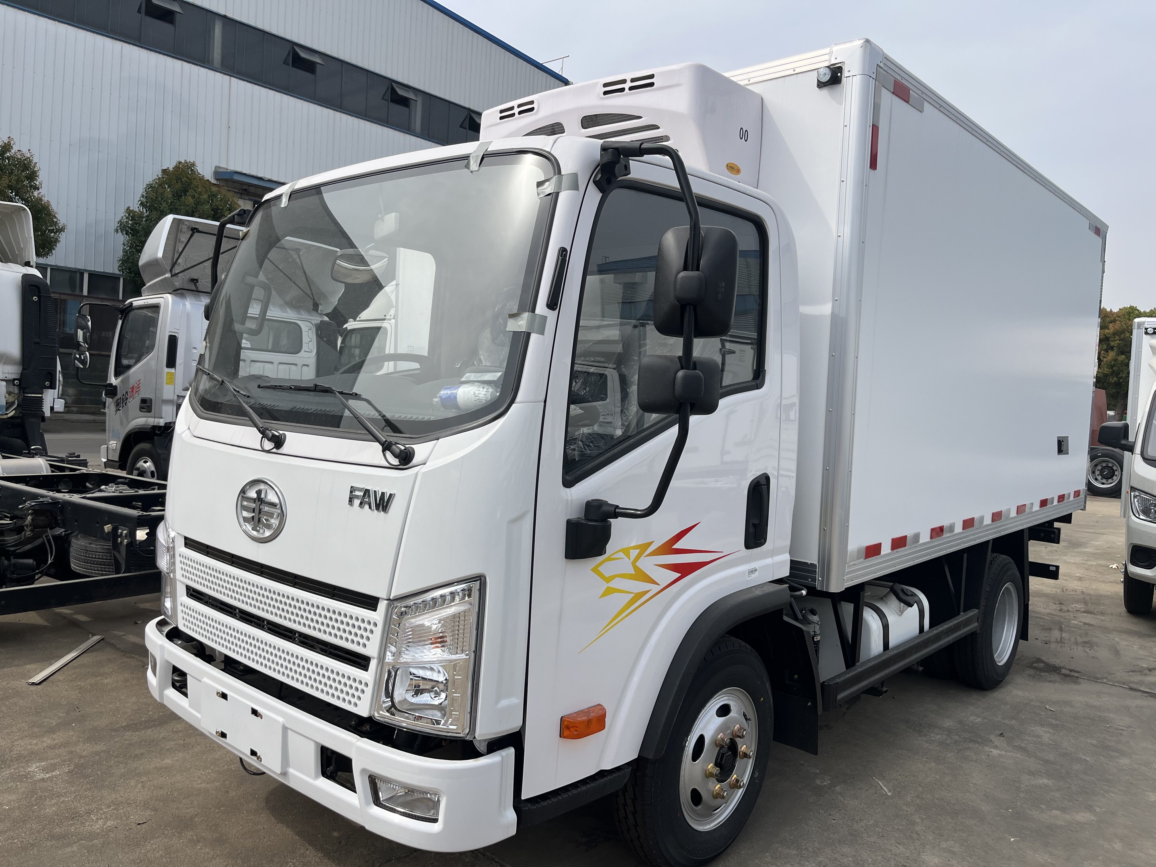 faw refrigerated truck