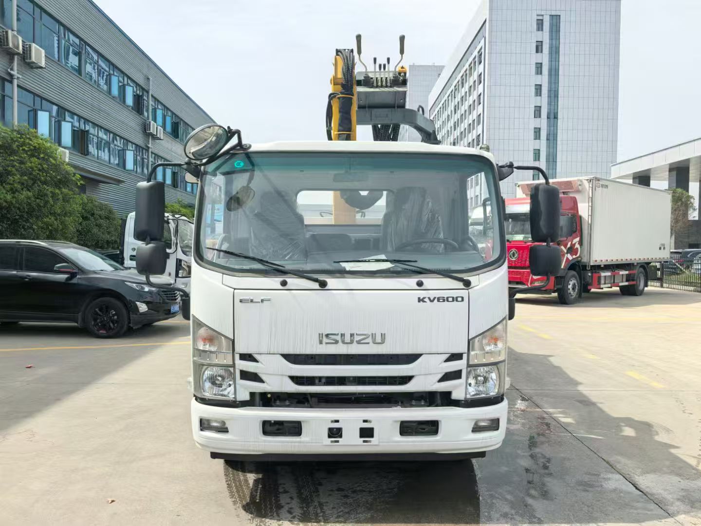 4 ton crane truck