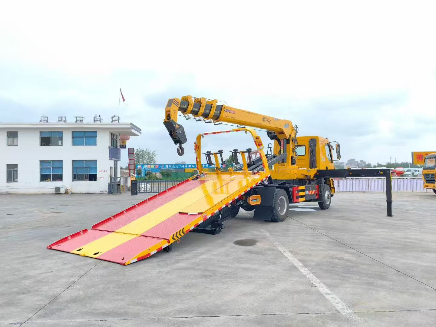 hiab recovery truck